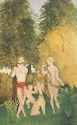 Henri Rousseau Happy Quartet china oil painting artist